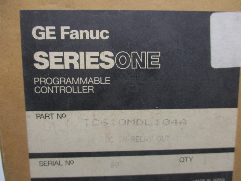 FANUC IC610MDL104A NSMP