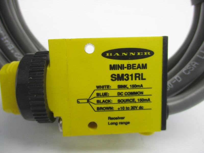 BANNER ENGINEERING SM31RL 10-30VDC NSNP