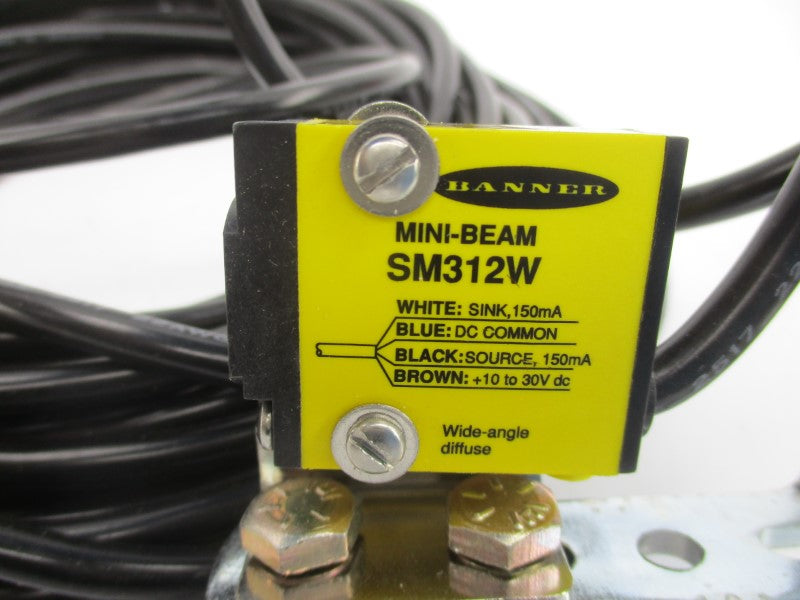 BANNER ENGINEERING SM312W 10-30VDC UNMP