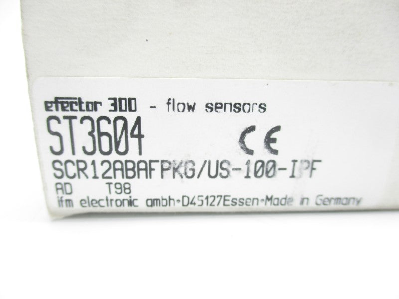 IFM EFECTOR ST3604 SCR12ABAFPKG/US-100-IPF 20-36VDC NSMP