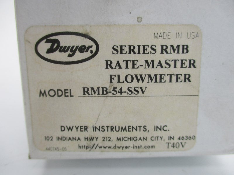 DWYER RMB-54-SSV 0-200 NSMP
