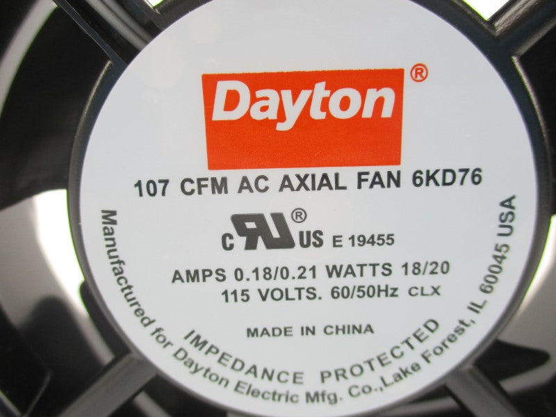 DAYTON 6KD76 115V 0.18/0.21A NSMP