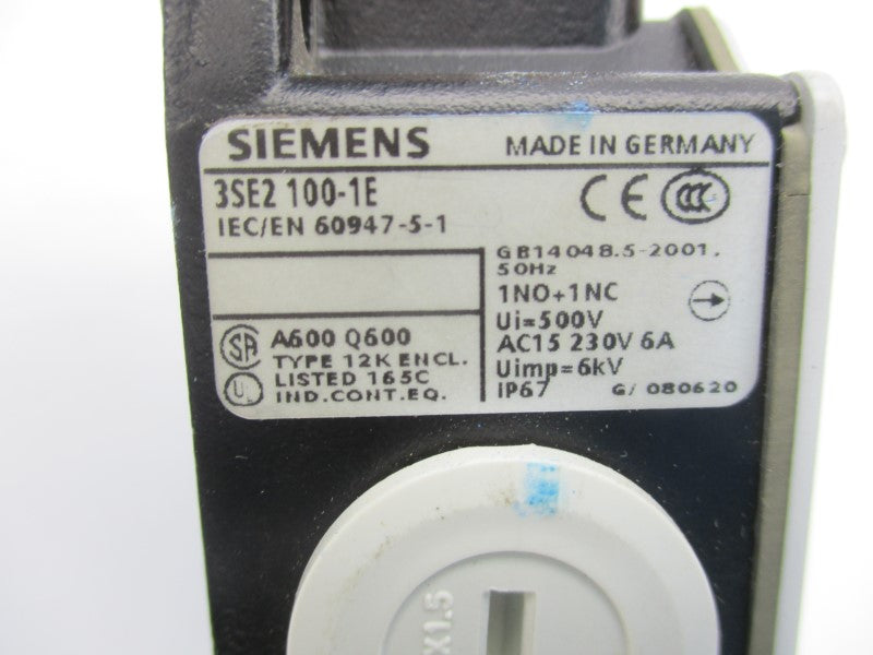 SIEMENS 3SE2100-1E 230V 6A NSNP