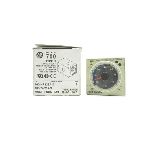 ALLEN BRADLEY 700-HR52TA17 SER. B 100-240VAC (WH) NSMP