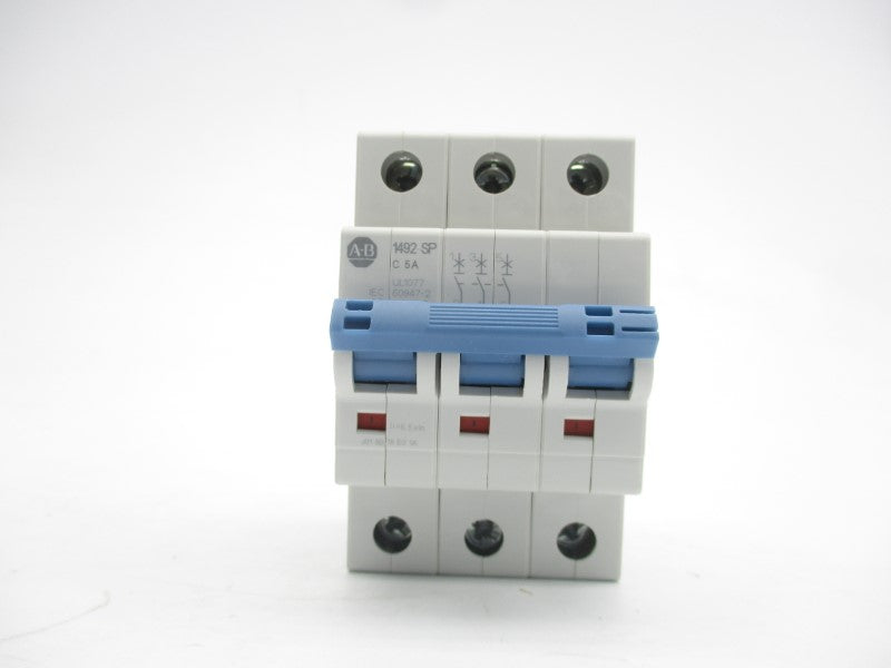 ALLEN BRADLEY 1492-SPM3C050 SER. D 440VAC 5A NSMP
