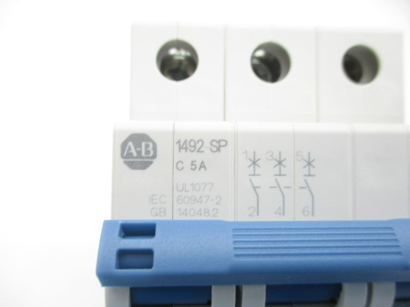 ALLEN BRADLEY 1492-SPM3C050 SER. D 440VAC 5A NSMP