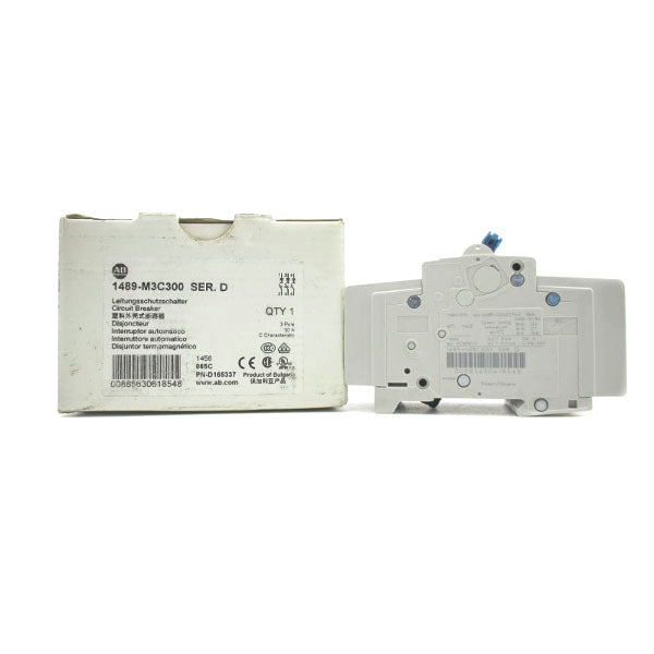 ALLEN BRADLEY 1489-M3C300 SER. D 277V 30A NSMP