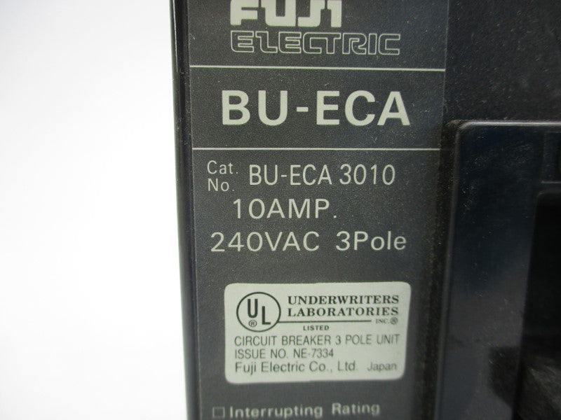 FUJI ELECTRIC BU-ECA3010 240VAC 10A NSNP
