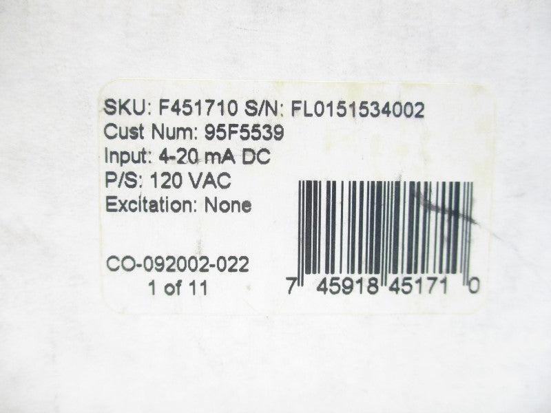 SIMPSON F451710 120VAC NSMP