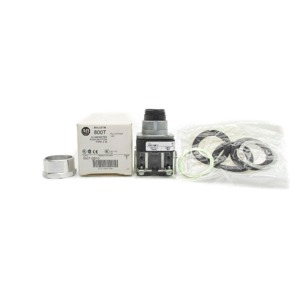 ALLEN BRADLEY 800T-QB10 SER. T 120VAC (WH) NSMP