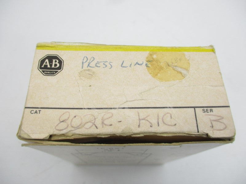 ALLEN BRADLEY 802R-KIC SER. B 120-600VAC 30A (BK/YL) NSMP