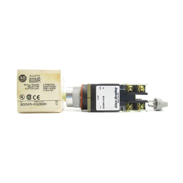 ALLEN BRADLEY 800MR-HG2BBK SER. C 300VAC (WH) NSMP