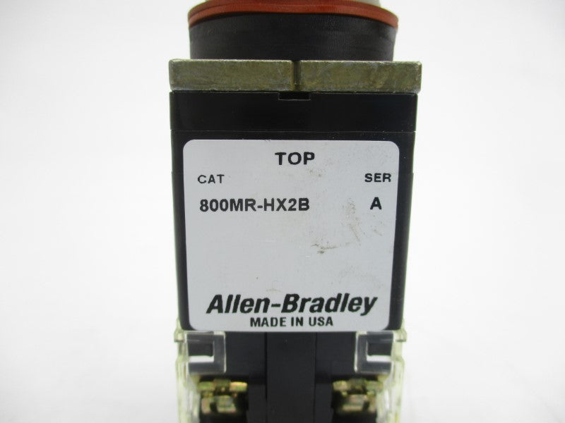 ALLEN BRADLEY 800MR-HG2BBK SER. C 300VAC (WH) NSMP