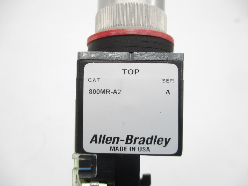 ALLEN BRADLEY 800MR-A2AK SER. C 300VAC (WH) NSMP