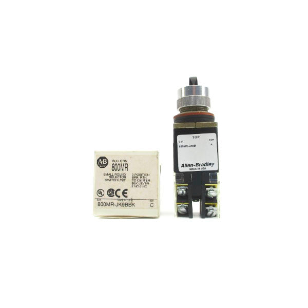 ALLEN BRADLEY 800MR-JK9BBK SER. C 300VAC (WH) NSMP