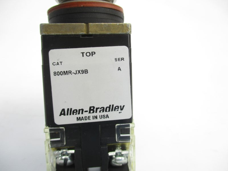 ALLEN BRADLEY 800MR-JK9BBK SER. C 300VAC (WH) NSMP