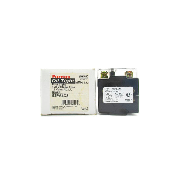 FURNAS 52PA4C3 SER. G 12VAC/DC NSMP