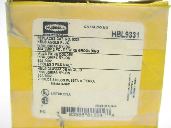 HUBBELL HBL9331 250V 30A NSMP