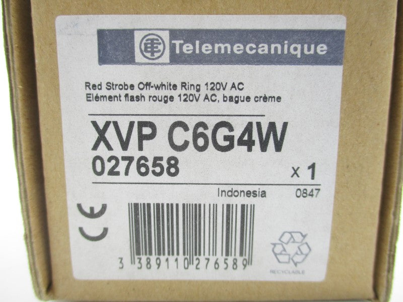 TELEMECANIQUE XVPC6G4W 120VAC NSMP