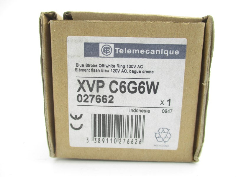 TELEMECANIQUE XVPC6G6W 120VAC NSMP