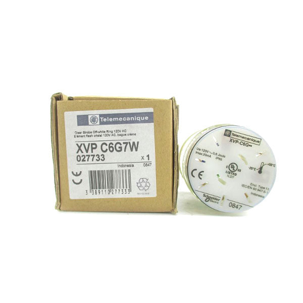 TELEMECANIQUE XVPC6G7W 120VAC NSMP