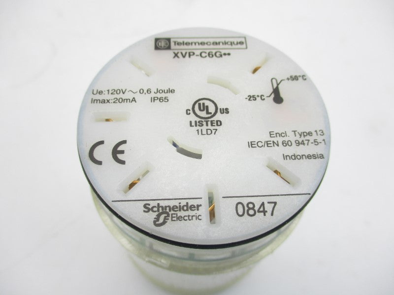 TELEMECANIQUE XVPC6G7W 120VAC NSMP