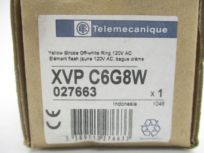 TELEMECANIQUE XVPC6G8W 120VAC NSMP