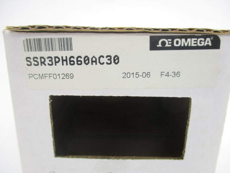 OMEGA SSR3PH660AC30 48-660VAC 30A NSMP