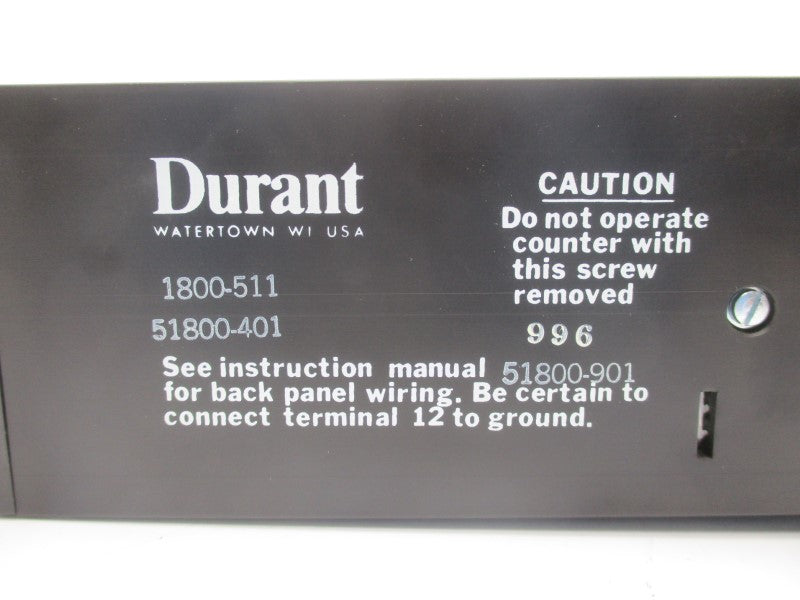 DURANT 51800-401 1800-511 NSNP