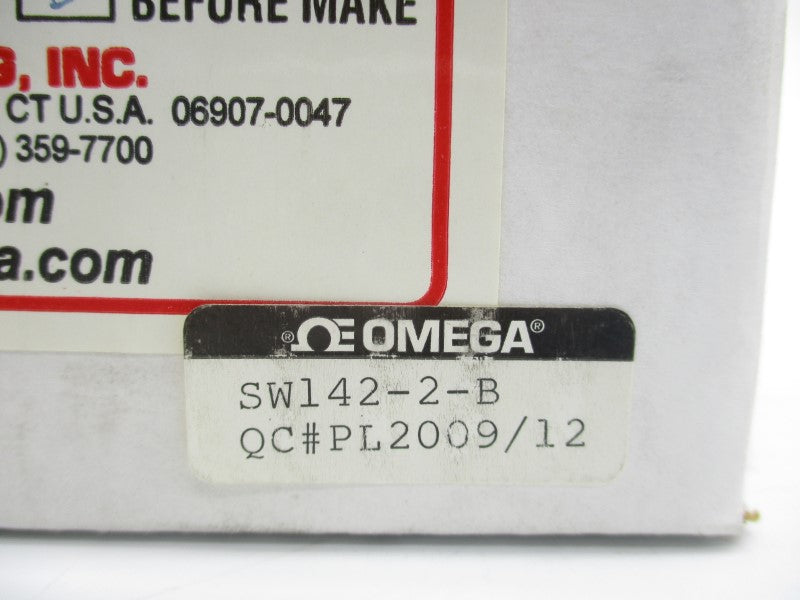 OMEGA SW142-2-B 1/4" NSMP