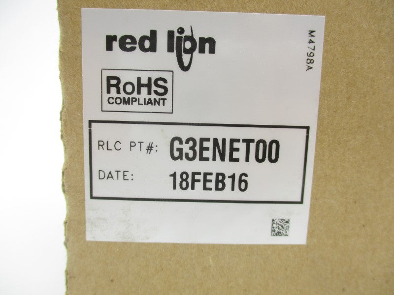 RED LION CONTROLS G3ENET00 NSMP