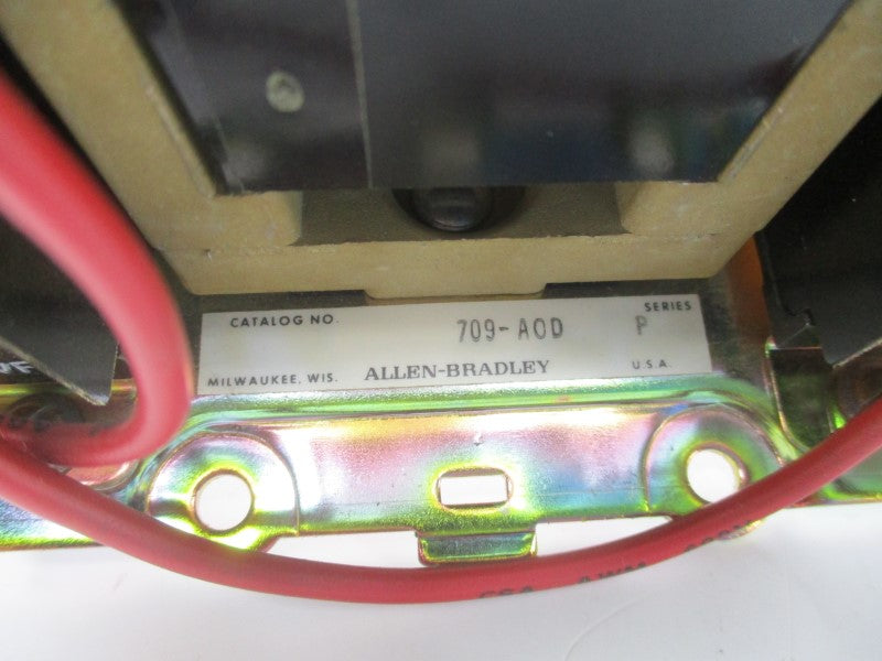 ALLEN BRADLEY 709-AOD SER. P 110/120V 21A (BR/YL) NSMP