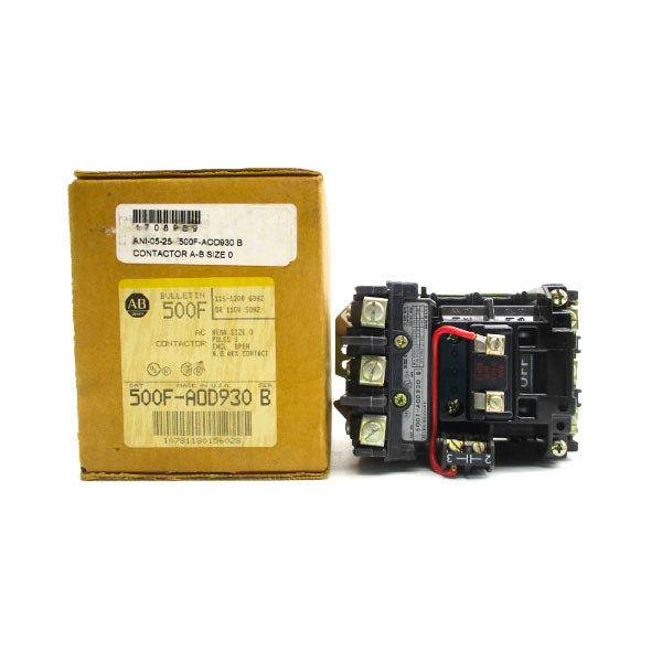INDUSTRIAL SPARE PART 500F-AOD930 SER. B 110/115-120V 18A (BR/YL) NSMP