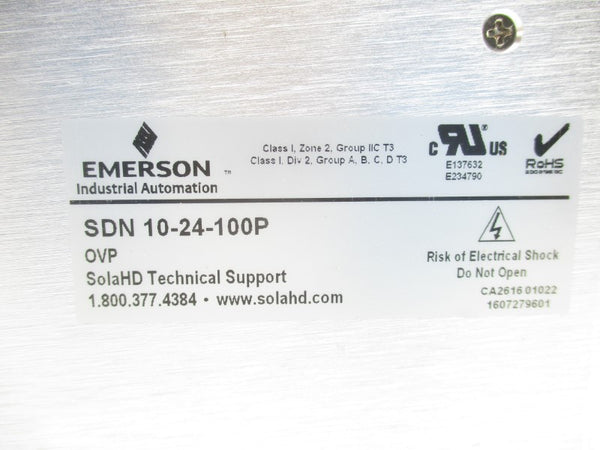 SOLA SDN10-24-100P 115/230VAC 5.0/2.0A NSMP
