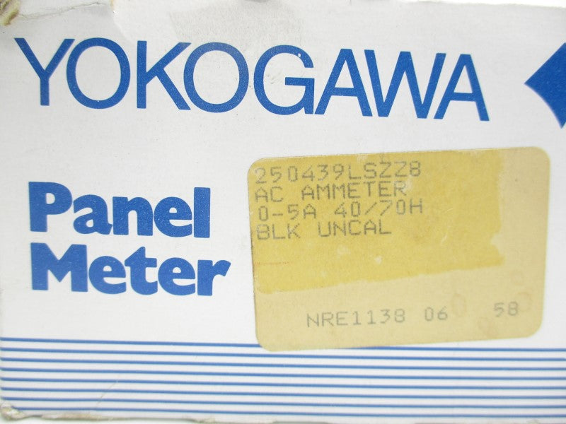 YOKOGAWA 250439LSZZ8 0-150ACA NSMP