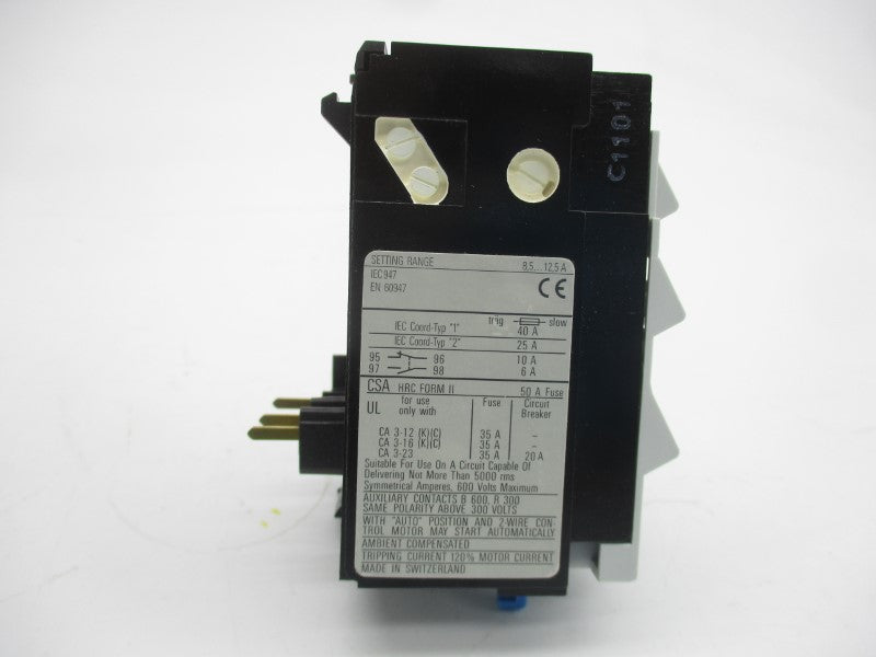 SPRECHER+SCHUH CT3-12.5 660V 8.5-12.5A NSMP