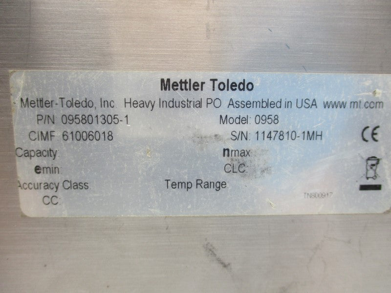 METTLER TOLEDO 095801305-1 UNMP