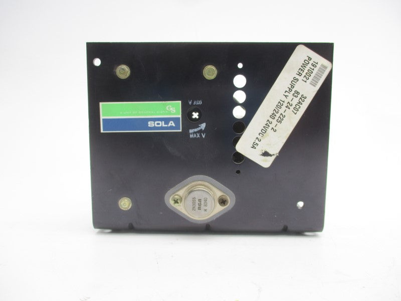 SOLA ELECTRIC 83-24-225-2 240VAC UNMP