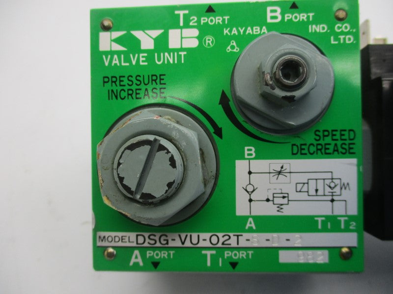 KYB DSG-VU-02T-S-D-S 24VDC UNMP