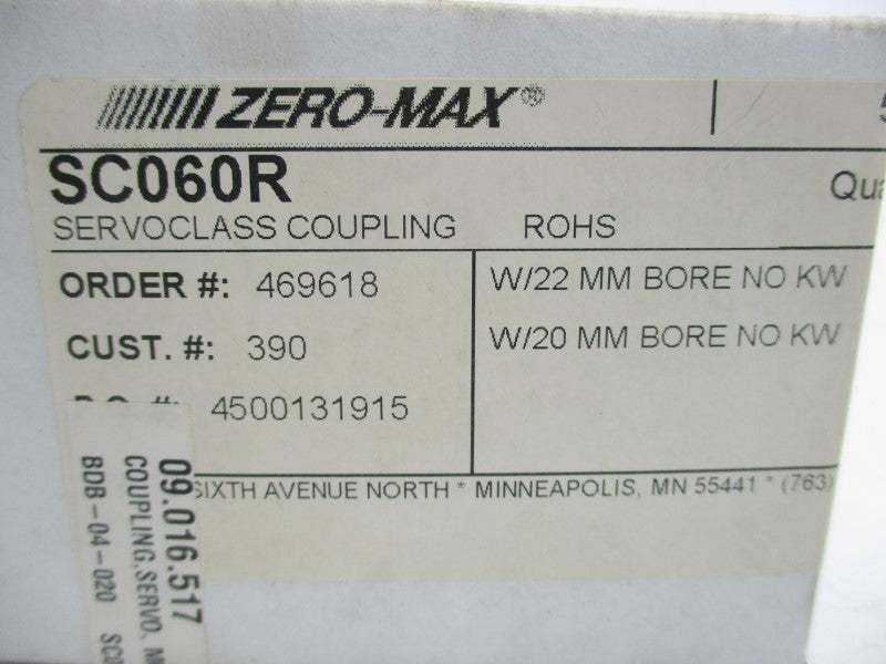 ZERO MAX SC060R NSMP