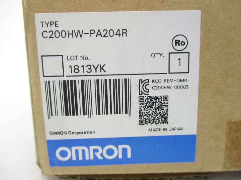 OMRON C200HW-PA204R 100-240VAC NSMP