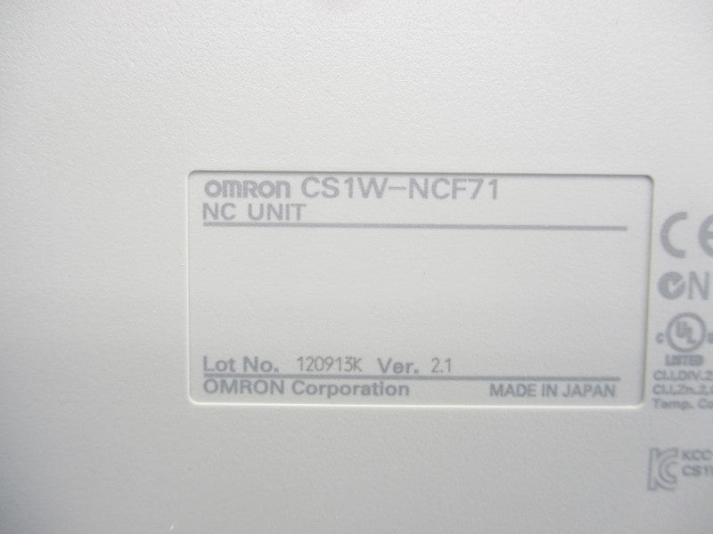 OMRON CS1W-NCF71 NSMP