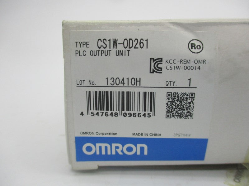 OMRON CS1W-OD261 24VDC 0.3A NSMP