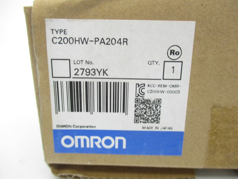 OMRON C200HW-PA204R 100-240VAC NSMP