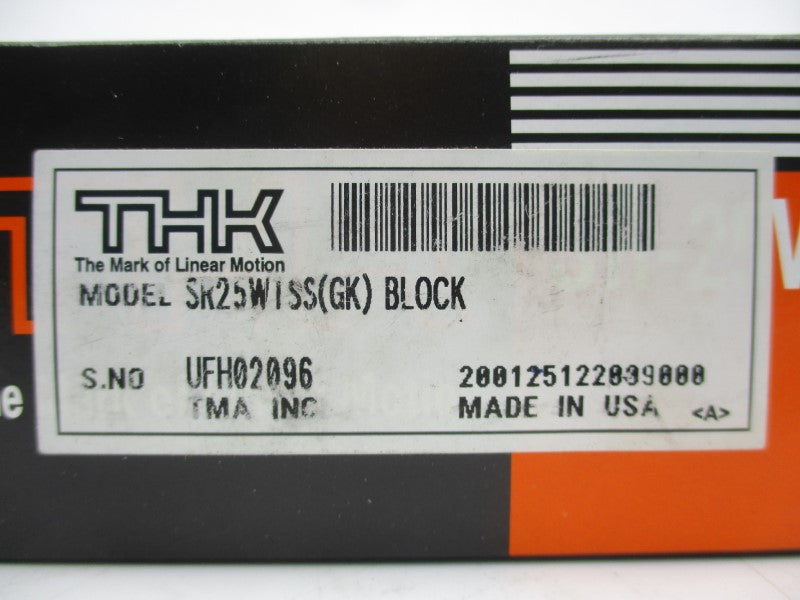 THK SR25XW1SS(GK) NSMP