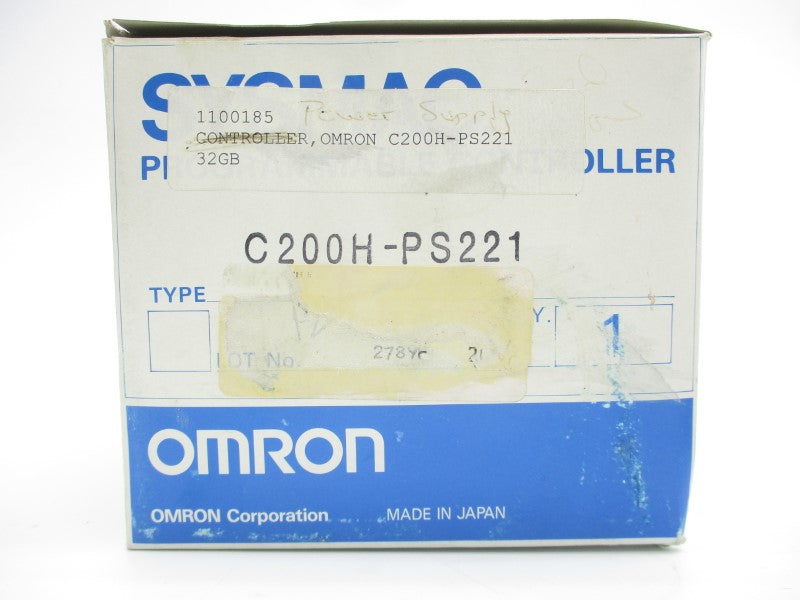 OMRON C200H-PS221 100-120/200-240VAC NSMP