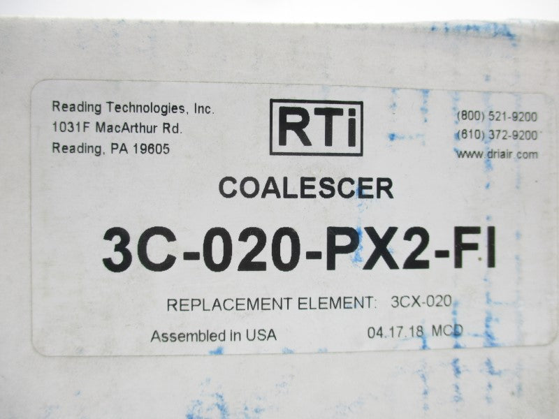 READING TECHNOLOGIES 3C-020-PX2-FI NSMP