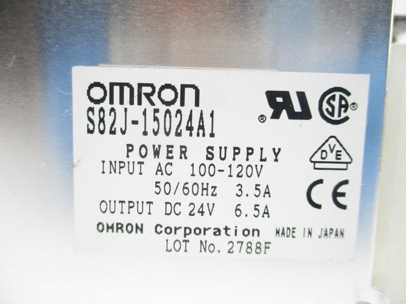 OMRON S82J-15024A1 100-120VAC 3.5A NSMP