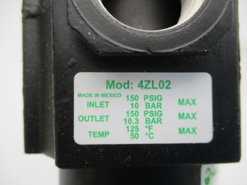 SPEEDAIRE 4ZL02 150PSI 3/4" NSMP