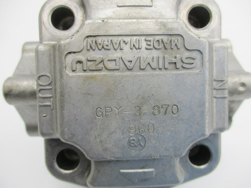 SHIMADZU GPY-3R870 (AS PICTURED) UNMP